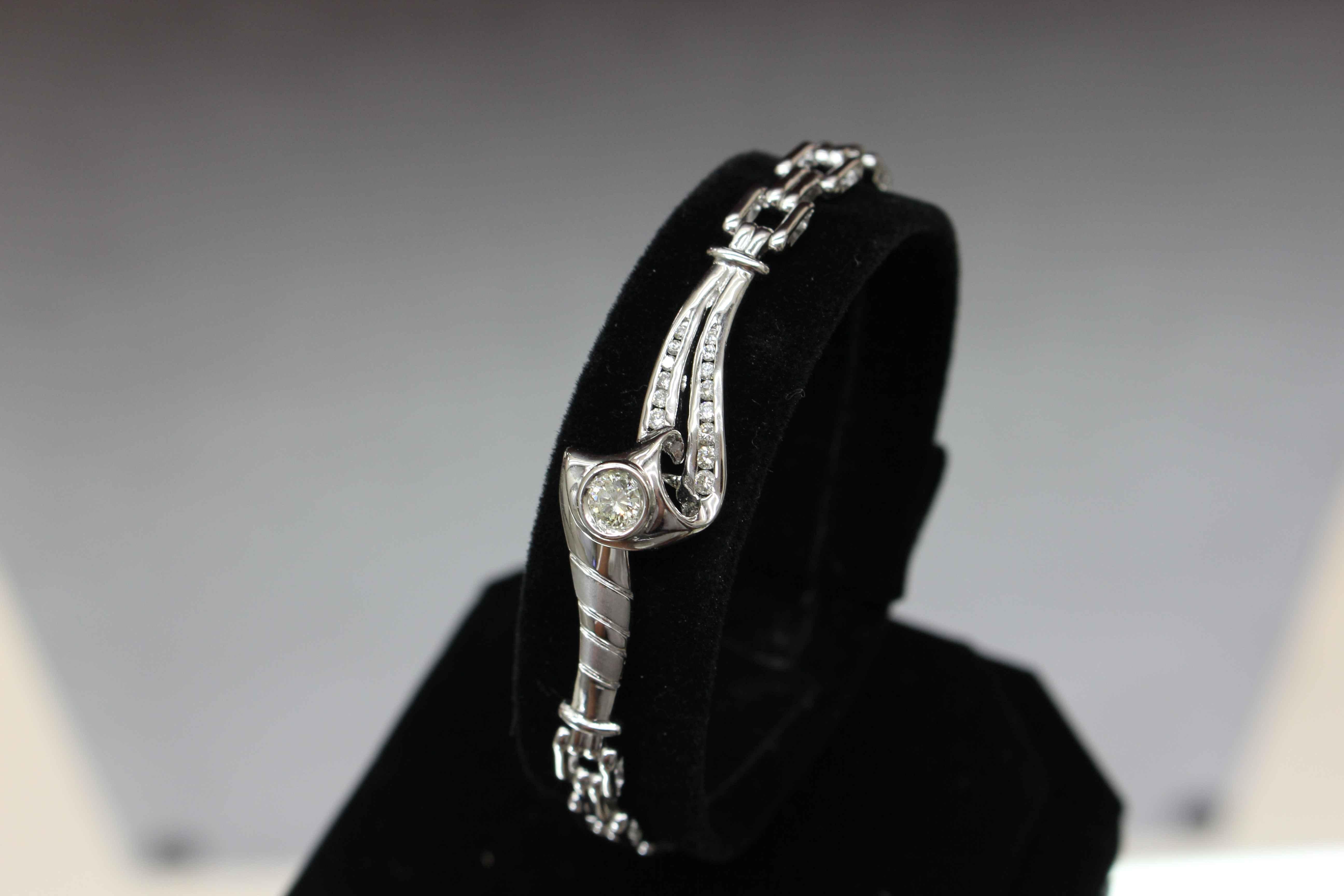 時髦淑女鑽石手鍊 0.22CT
